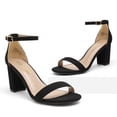 thumbnail image 2 of Dream Pairs Sandalias de tacón bajo con tiras para mujer Dream Pairs CHUNK, 2 of 6