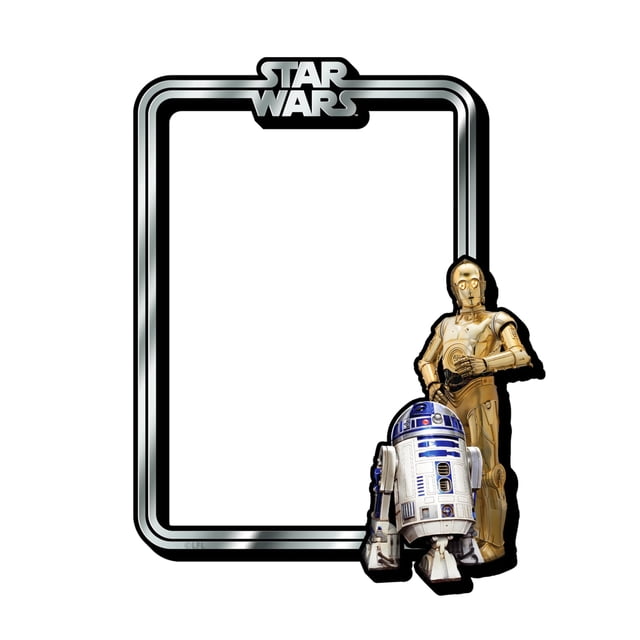 Marco magnético para fotos AQUARIUS Star Wars R2-D2 C-3PO