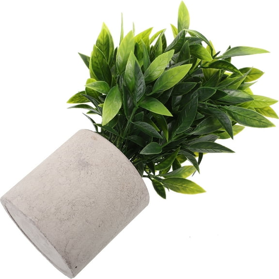 Set of 3 Faux Plants Greenery Decor Artificial Potted Colorful