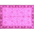 thumbnail image 1 of Ahgly Company Indoor Rectangle Oriental Purple Traditional Area Rugs, 5' x 8', 1 of 4