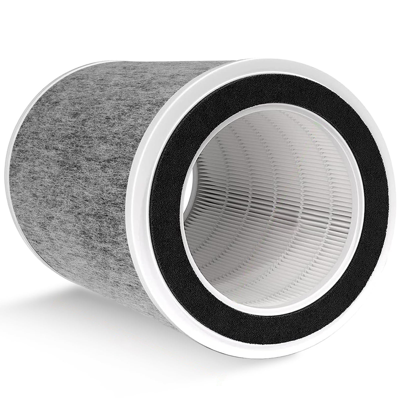 1 Pack Air Purifier Filter Replacement for Shark HP201 HP202 - Clean Sense True HEPA Filters - Compare Part HE2FKBASMB HE2FKBAS HE2FKPET   HE2FKPRO