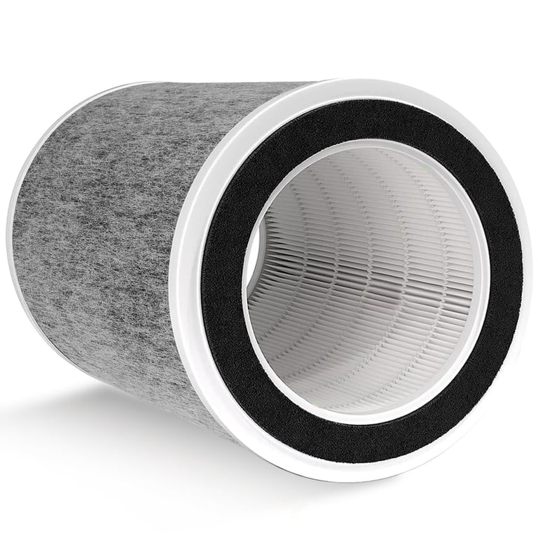 Leemone True HEPA HP201 HP202 Filter Replacement for Shark HP200 Series & HC501 HC502 UA205 Air Puri-fier MAX,3-in-1 H13 Grade Filter, Part # HE2FKBAS, HE2FKBASMB