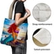 thumbnail image 3 of Black Mermaid Bolso de tela con estampado de lienzo para mujer, bolsa de compras reutilizable y estética, con cremallera interior, regalo para mujer, 35 × 40 cm., 3 of 6