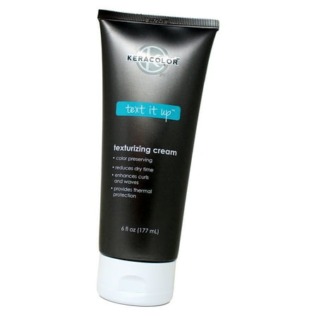 Keracolor Text lt Up Texturizing Cream for Curly Hair, 6 fl oz