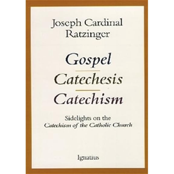 Pre-Owned Gospel, Catechesis, Catechism: Sidelights on the Catechism of the Catholic Church (Paperback) 0898706335 9780898706338