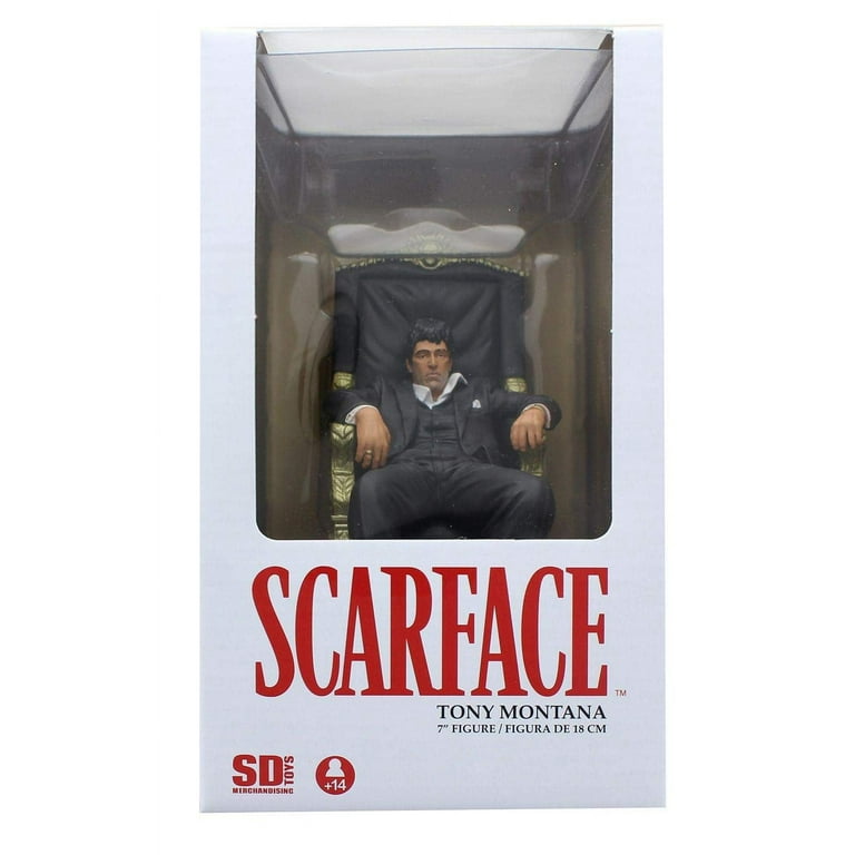 SD Toys Merchandising, Sitting Up Figure, 18 cm, Scarface Tony