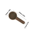 thumbnail image 4 of Wooden Coffee Scoop for Ground Beans & Tea | Long Handle Measuring Spoon for Kitchen & Travel | Beechwood Stirring Utensil for Coffee, Milk Powder, Oatmeal & Spices | 1-Piece Set, 4 of 4