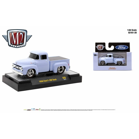M2 Machines Ground Pounder R28 1956 Ford F-100 Truck