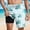 11 - Multicolor, variant on Aobny Hawaiian Mens Shorts with Liner Board Clothes Slim Casual Shorts for Men,L