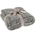 thumbnail image 1 of SEIKANO-mantas de leopardo para sofá cama, manta de lana de franela gruesa y cálida, chal de siesta de oficina, manta de punto de doble capa, Invierno, 1 of 4