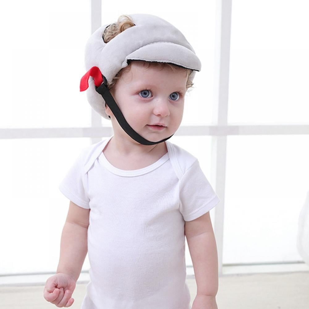 Baby Safety Helmet Headguard Head Protector Hats No Bumps Adjustable Warm Caps 