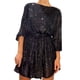 thumbnail image 1 of Vestido de lentejuelas para fiestas navideñas para mujer: vestido largo con cordones y abalorios, poliéster, cóctel/boda/noche, lavado a mano/a máquina, 1 of 6