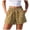 b5-Khaki, variant on Butterlift Linerless Shorts for Women 5" S-4XL High Waisted Comfy Yoga Casual Lounge Workout with Pockets Size M,Grey