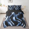 thumbnail image 2 of Homewish 7-Piece Twin Bedding Set - Minimalist Abstract Geometric Lines, 2 of 8