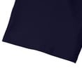 thumbnail image 7 of DeHolifer Scrubs for Women Set Petite Wide Leg Pants and Short Sleeve V-Neck Scrub Top Two Piece Nursing Uniforms Cozy Workwear Navy L, 7 of 7