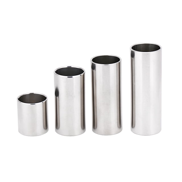 Guitar Slide Set, Cylinder Tube Bass Slide Set, Control Tone For Lovers Beginners Electric Guitar Musician