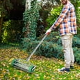 thumbnail image 2 of Outsunny Manual Lawn Aerator with Adjustable Handle, 2 of 8
