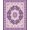 Purple, Pattern 2, variant on ODIKA Bathtub Border Vintage Butterfly Delicate Scrolling Pile Backing Stain Resistant Low Profile for Dorm Room, Small Living Apartment
