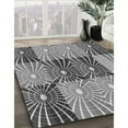 thumbnail image 3 of Ahgly Company Machine Washable Indoor Square Transitional Gray Cloud Gray Area Rugs, 7' Square, 3 of 7