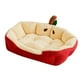 thumbnail image 2 of Sofá Cama Navideño para Mascotas | Cama Semicerrada para Perros y Gatos | Desmontable y Lavable | Cálido para Invierno | Rojo | 55 X 43 X 18 Cm | 0,65 Kg | Xal251020003M, 2 of 7