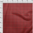 thumbnail image 3 of oneOone Rayon Red Fabric Check Sewing Craft Projects Fabric Prints By Yard 56 Inch Wide, 3 of 4