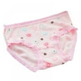thumbnail image 4 of 12Pcs/set Cotton Children Girl Underwear Briefs Cartoon Flower Animal Pattern Lace Panties, 4 of 8