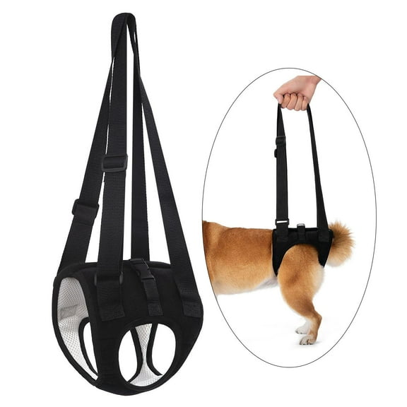 perfeclan Dog Walking Auxiliary Belt for Back Legs,Dog Walking Auxiliary Belt for Medium Dogs,Comfort Design,Dog Carrier,Adjustable Dog Support Harness for Disabled Dogs L