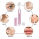 thumbnail image 3 of Recortadora de cejas mejorada, afeitadora eléctrica de precisión para cejas, depiladora facial con pilas, con peine, sin sensación de tirón, sin dolor, para cara, barbilla, cuello, labio superior, ros, 3 of 5