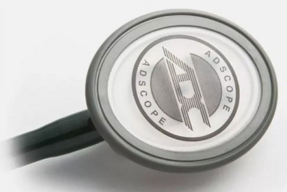 ADC 615BK Adscope Model 615 Platinum Sculpted Clinician Stethoscope with Tunable