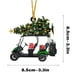 thumbnail image 4 of Decoración Navideña Personalizada para Coche, Regalo para Árbol de Navidad, Adornos Colgantes, 4 of 4