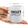 thumbnail image 2 of Uncle''S Sippy Cup Ceramic Mug Funny Birthday Mug Coffee Cup Novelty Cup Funny Coffee Mug Gift White 11Oz, 2 of 6