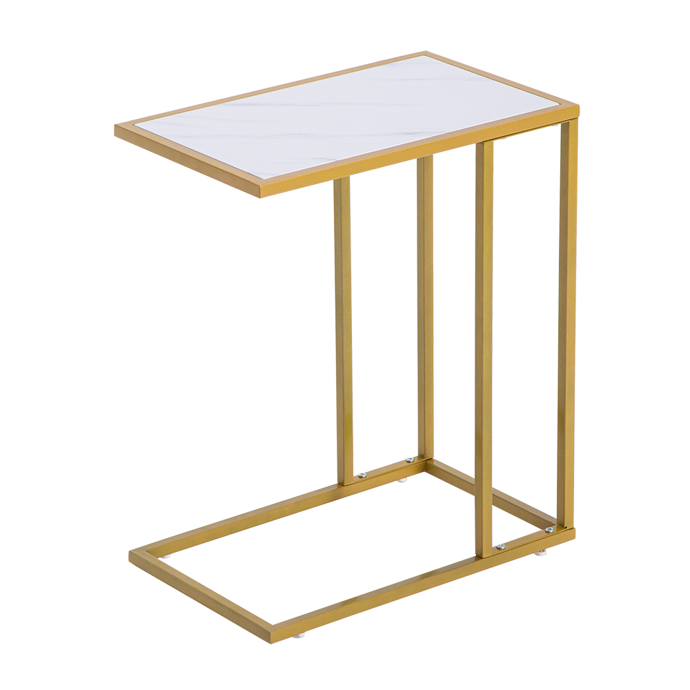 Marble Simple C Side Table 30x48x61cm White Walmart Com Walmart Com