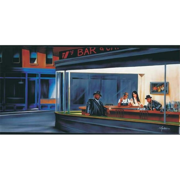 Hot Stuff 1116-16x20-MU Hip Hop Caf Poster