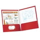 thumbnail image 2 of Fólder Laminado Oxford Tamaño Carta Color Rojo 25 Pz, 2 of 5