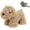 Brown, variant on Shaggy Dog Hand Towel, Cute Chenille Dog Hand Towel, 3D Fuzzy Puppy Hand Drying Towel, Soft Absorbent Microfiber Towel for Bathroom Kitchen Sink Countertop Decor (Gray)