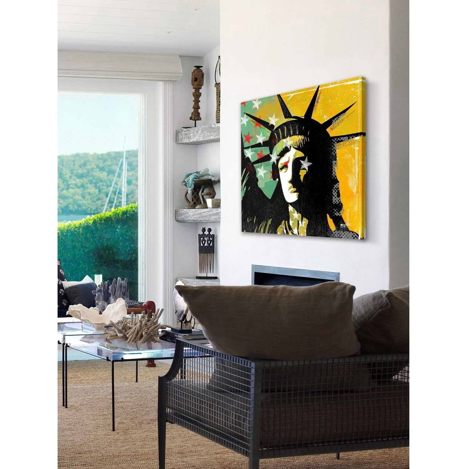 Marmont Hill "Liberty" by Rick Martin Painting Print on Wrapped Canvas