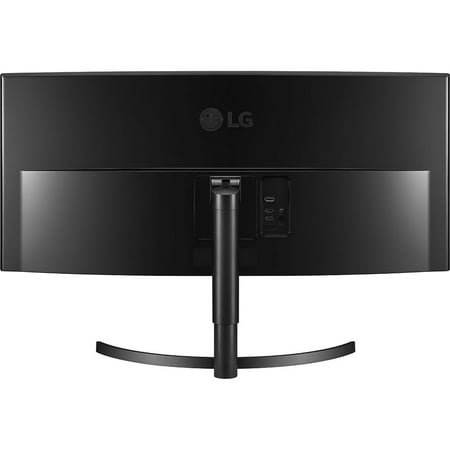 LG - 38” QHD+ IPS Curved UltraWide Monitor - Black