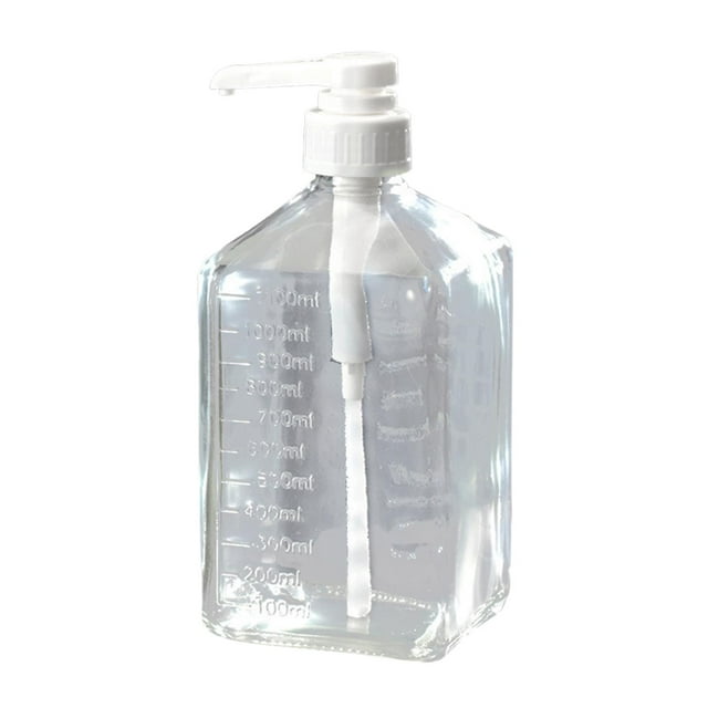 Coffee Syrup Dispenser Clear Sauce Dispenser Pump for Kitchen Hotel Use Home 30CC glass