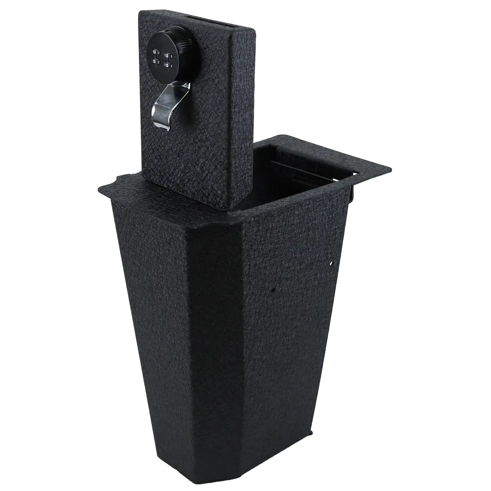 Center Console Safe Gun Safe, WASAI Premium In-vehicle Console Gun Vault Lockbox Compatible with 2015-2022 Chevrolet Colorado, 2015-2022 GMC Canyon, 4-Digit Combination Lock.