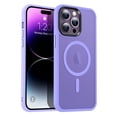 thumbnail image 1 of Funda TEKKU Matte Style para iPhone 15 PRO MAX Trans Violeta compatible con MagSafe, 1 of 8