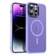 thumbnail image 1 of Funda TEKKU Matte Style para iPhone 15 PRO MAX Trans Violeta compatible con MagSafe, 1 of 8