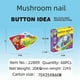 thumbnail image 1 of Mini botones de hongo para niños pequeños, juguetes artísticos con botones, tablero para uñas a juego con colores, juguetes educativos de aprendizaje temprano, 1 of 4