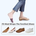 thumbnail image 4 of WMNTST Womens No Show Socks Seamless Heel Socks With Grips Non Slip Breathable Soft Liner Half Socks, 4 of 8