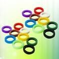 thumbnail image 1 of BEADCEST 64Ud Anillos De Silicona Elástica Para Y Codificación De Llaves Coloridas, 1 of 6