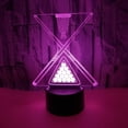 thumbnail image 4 of YSITIAN 3D LED Optical Illusion Acrylic Night Light with Remote & Smart Touch 7 Colors Changing（billiards） YT-13856, 4 of 7