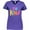 Purple, variant on Inktastic Be Kind Inspirational Quote in Color Women's V-Neck T-Shirt