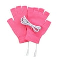 thumbnail image 1 of USB patrón de rayas Calefacción sin dedos de punto de lana Manos Guantes calientes Guantes para Mujeres Hombres Niñas Niños USB Guantes de calefacción, 1 of 2