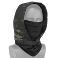 thumbnail image 1 of Máscara de media cara Balaclava Outdoor Hood Airsoft Sports Protect Gear (negro CP), 1 of 7