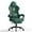 Green, variant on SOONTRANS Black Gaming Chair for Adult, Velvet Fabric Ergonomic Comfortable Video Gamer Chair with Footrest, Reclining Office Computer Desk Game Chairs with Massage Lumbar Cushion, Headrest