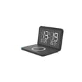 thumbnail image 1 of Feltree Wireless Charging Alarm Clock with LED Calendar/Temperature Display, USB Port & Dimmable Screen for Bedside, 1 of 5